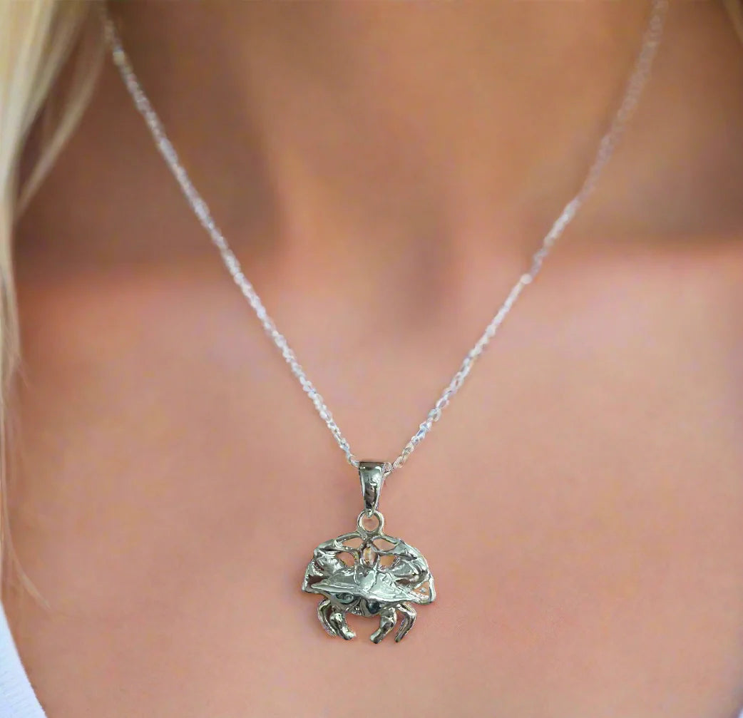 Blue Crab Neckless - S