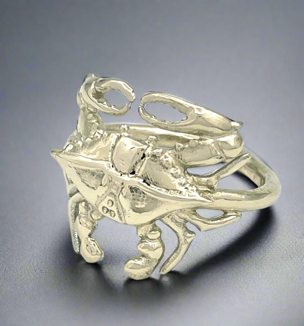 Blue Crab Ring