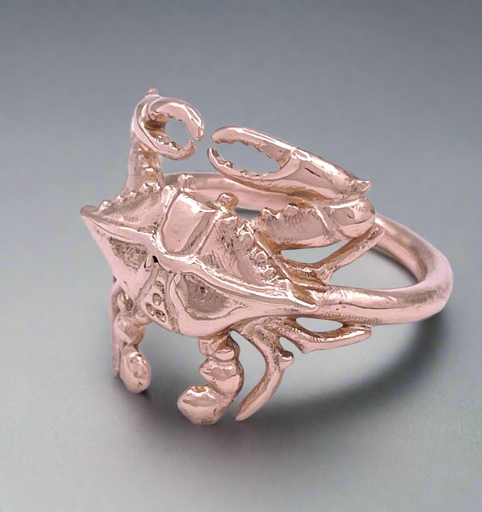 Blue Crab Ring