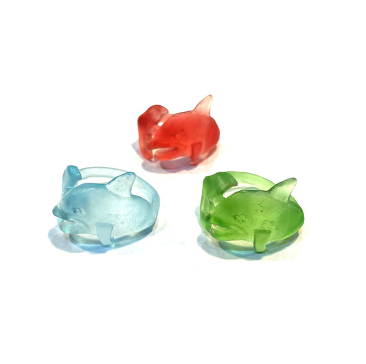 3D Printed Dolphin Ring