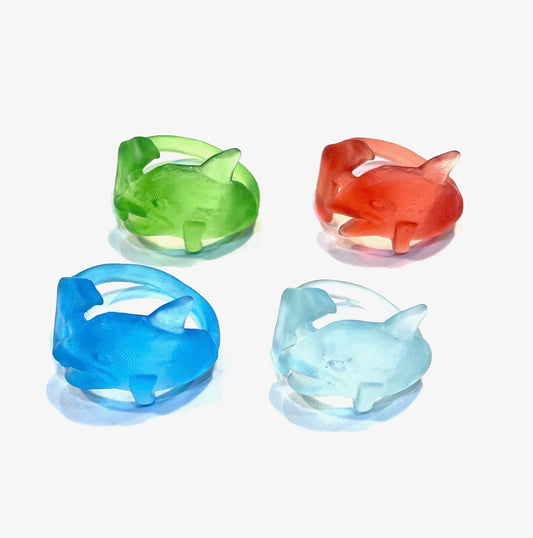 3D Printed Dolphin Ring