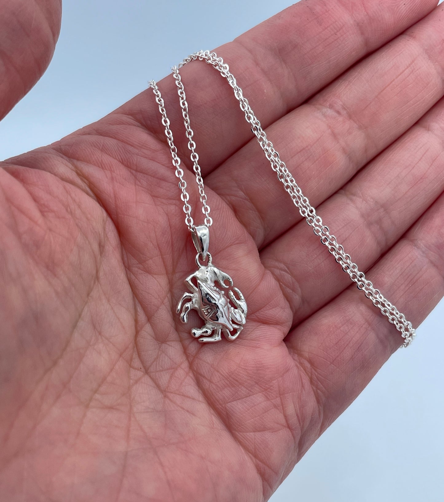Blue Crab Neckless - S