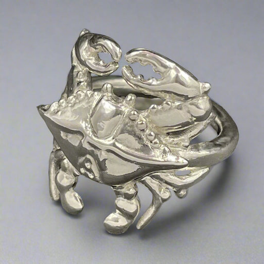 Blue Crab Ring