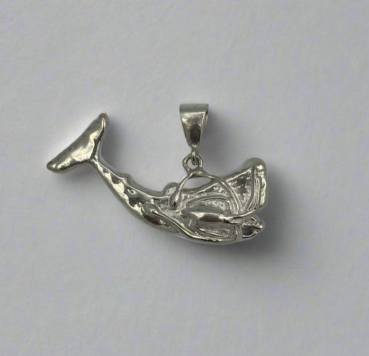 Sperm Whale w/ Squid - Charm S
